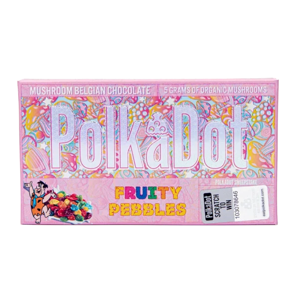 Polkadot Fruity Pebbles | Polka Dot Magic Belgian Chocolate. Quick View. Buy Premium Polka Dot Mushroom Chocolate Online